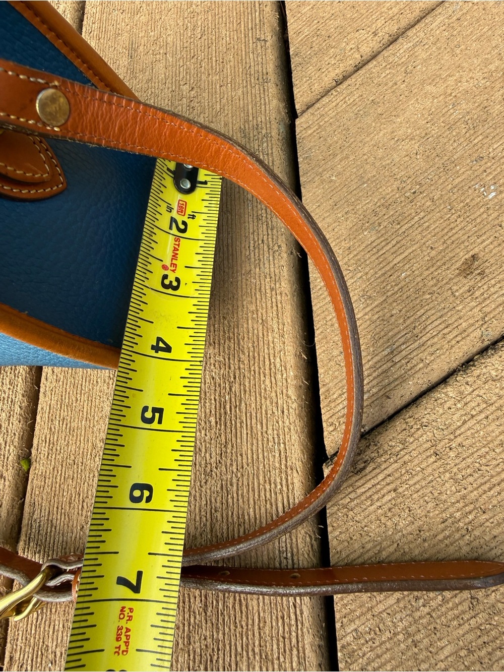 Dooney & Bourke Essex Collection Crossbody Bag In French Blue - Picture 13 of 16